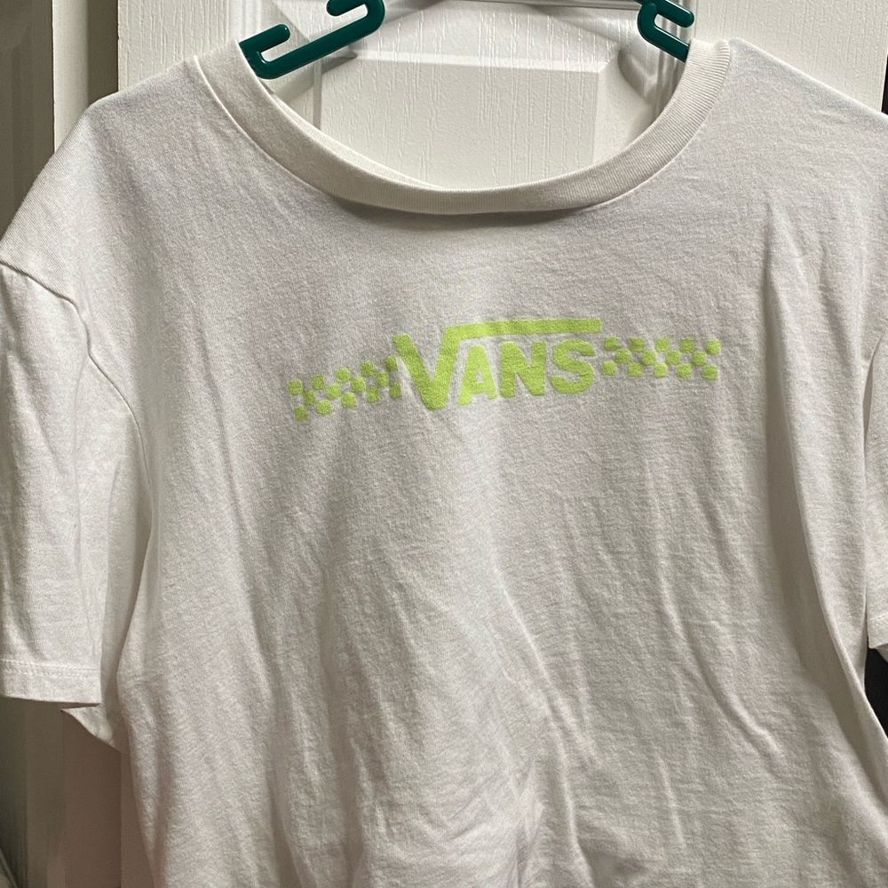 Vans neon crop top